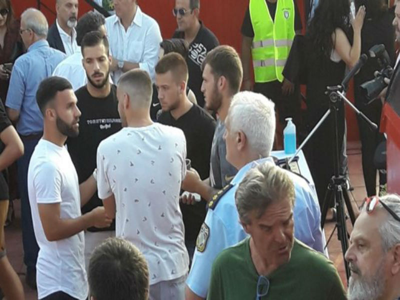 Παναχαϊκή: Οι παίκτες έδωσαν το παρών στα εγκαίνια