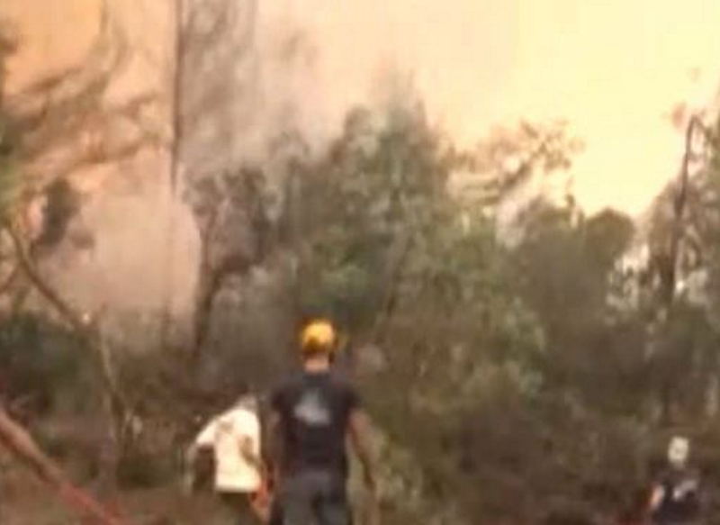Σε απόγνωση οι κάτοικοι στην Εύβοια: «Θα καούμε ζωντανοί – Στείλτε αμέσως εναέρια μέσα!»