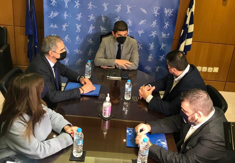 Αυγενάκης: Τα είπε με Super League 1 – Super League 2 – Οι δηλώσεις Λεουτσάκου