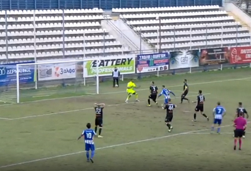 Super League 2: Προβάδισμα με αυτογκόλ για Αιγάλεω – Η φάση με τον Βαν Ίπερεν