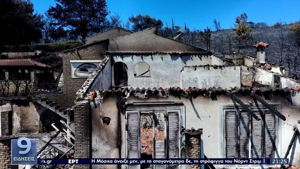 Μεγάλες οι καταστροφές: Καμένα σπίτια και χιλιάδες στρέμματα σε Πεντέλη, Ανθούσα, Γέρακα και Παλλήνη | Mikriliga.com