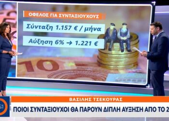 Ποιοι συνταξιούχοι θα πάρουν διπλή αύξηση από το 2023