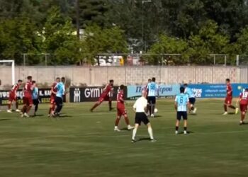 Νίκη Βόλου-ΑΕΛ: Τα στιγμιότυπα του «κουτσουρεμένου» ημιχρόνου της θεσσαλικής μονομαχίας