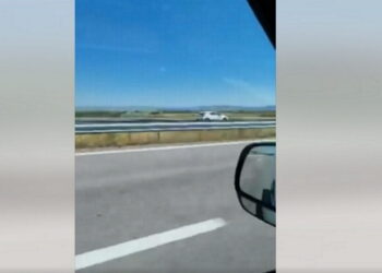Σοκαριστικό βίντεο: ΙΧ κινείται με τέρμα γκάζι και αντίθετα στην Εγνατία Οδό!