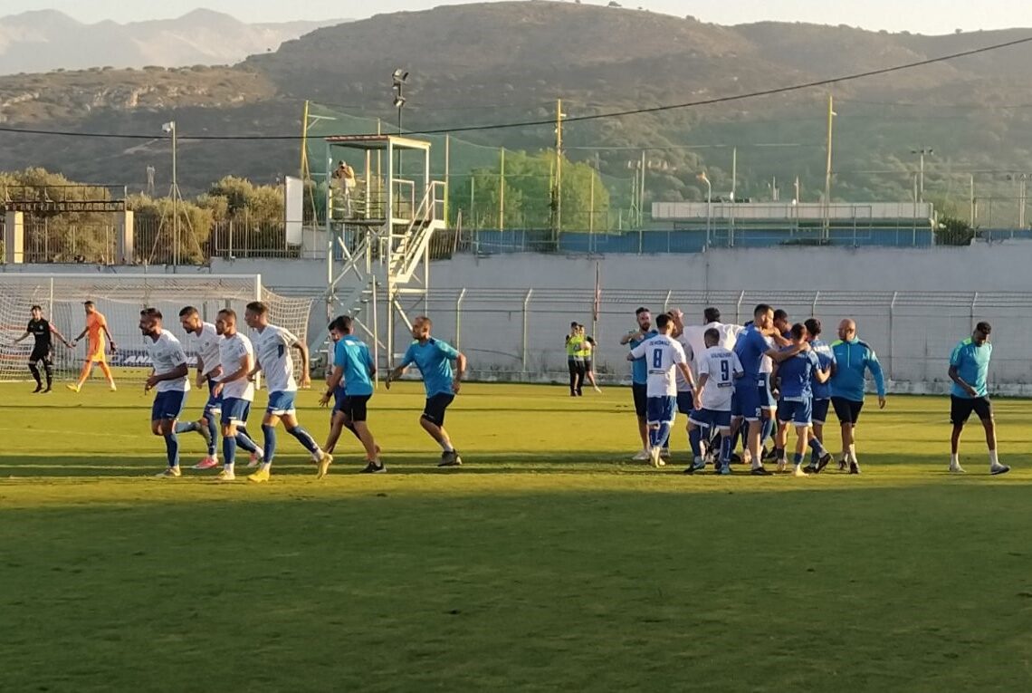 Κύπελλο Ελλάδας: Αγγλικό σκορ στα Περιβόλια και αποκλεισμός των Χανίων από ΟΦΗ