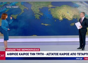 Με δύο πρόσωπα ο καιρός – Βίντεο