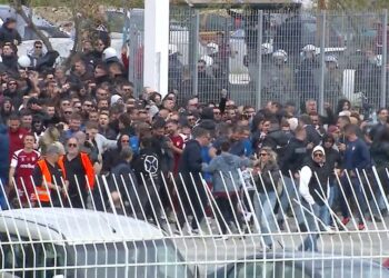 Έτσι πανηγύρισαν οι φίλοι της ΑΕΛ την άνοδο στη Χαλάστρα – Βίντεο