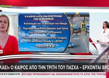 Αλλάζει το σκηνικό από την Τρίτη – Έρχονται βροχές – Βίντεο