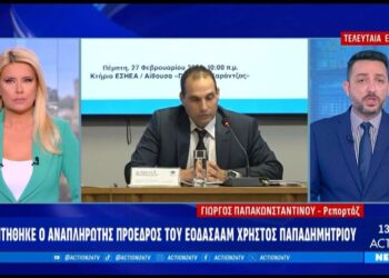 Παραιτήθηκε ο πρόεδρος του ΕΟΔΑΣΑΑΜ, Χρ. Παπαδημητρίου